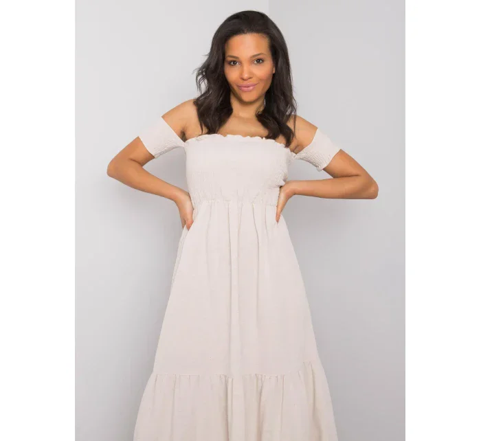 Šaty 346 SK 009.51 svetlo béžová