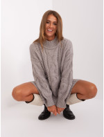Sweter AT SW  szary model 18895580 - FPrice
