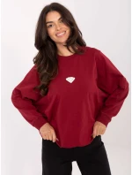 Bluza RV BL model 21334875 bordowy - FPrice