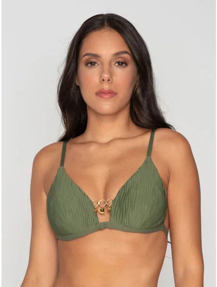 Vrchný diel plaviek - 93793 - Scarlet - khaki - Luna