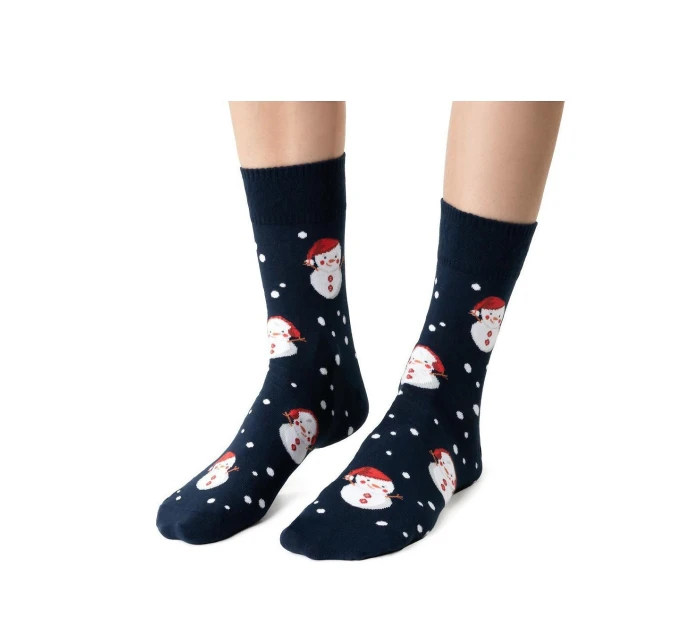 Dámské vánoční ponožky model 21327638 3540 - Steven Dámské vánoční ponožky model 21327638 3540 - Steven