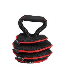 Kettlebell nastaviteľný mäkký 20 lbs HMS KRM20