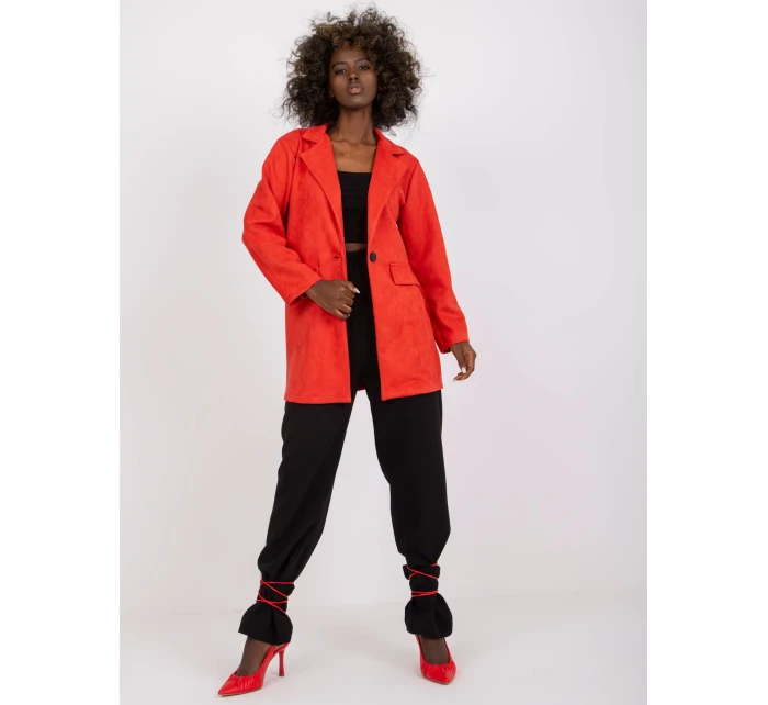 Dámske sako DHJ MA 15286 koralové