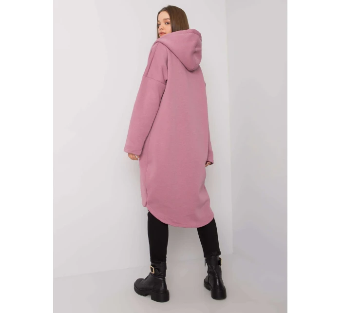 Mikina RV BL 4742.20P tmavo ružová