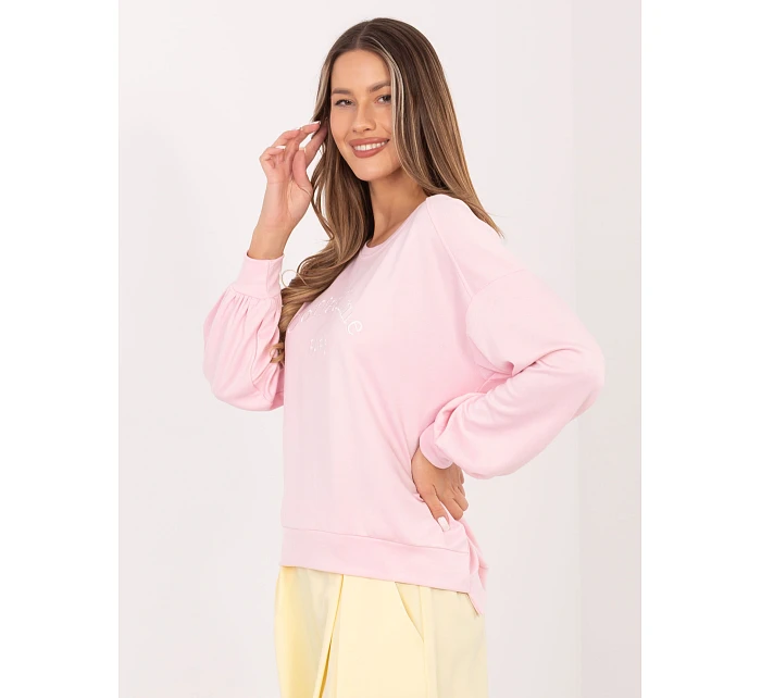 Mikina RV BL A1220.11 svetlo ružová