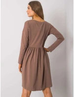 Šaty RV SK 5889.41P hnedá Šaty RV SK 5889.41P hnedá