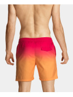 Pánske plavecké šortky ATLANTIC - ružová/oranžová