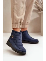 Dámske zateplené modré snežnice Helis Dámske zateplené modré snežnice Helis