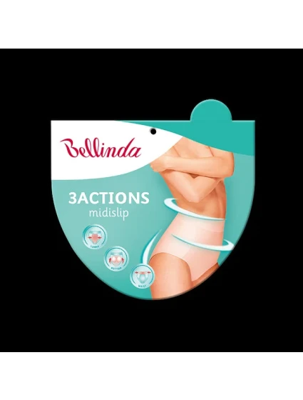 Formujúce nohavičky 3ACTIONS MIDISLIP - Bellinda - telová