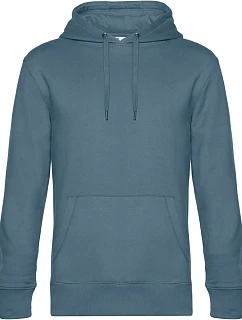 B&C KING Hooded_° Pánska mikina s kapucňou 01.U02K nordic blue