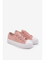 Trampki Dziecięce Sznurowane Big Star RR374011 Różowe