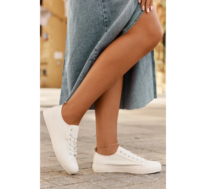 Trampki Damskie Big Star RR274730 Białe