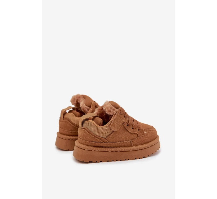 Dětské tenisky s podšívkou Camel model 21718540 - Boto Dětské tenisky s podšívkou Camel model 21718540 - Boto