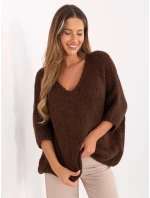 Jumper IT SW 7703.70 hnědý Jumper IT SW 7703.70 hnědý