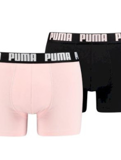 Pánske boxerky Puma 2ks 906823 Everyday Čierna a svetlo ružová - Puma