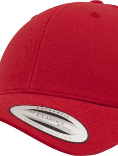 Flexfit 7706 6-panelová snapbacková čiapka „Classic“ 55.7706 červená