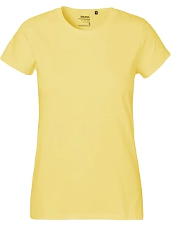 O Dámské tričko z těžké bio bavlny dusty yellow model 22505447 - Neutral