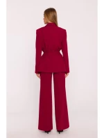 M873 Sako so šnúrkou v páse - bordové