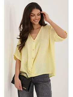 Košeľa s krátkym rukávom model 226472 Taliansko Moda