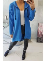 Mikina se zipem na zádech z džínoviny Mikina se zipem na zádech z džínoviny