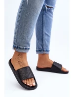 Dámské žabky model 21644120 Černé - Cross Jeans