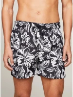 Pánske plavky UM0UM03271 0K8 čierno-biely vzor - Tommy Hilfiger Pánske plavky UM0UM03271 0K8 čierno-biely vzor - Tommy Hilfiger