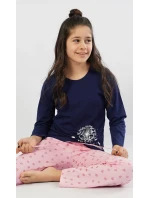 Dětské pyžamo dlouhé s model 20245915 - Vienetta Kids Dětské pyžamo dlouhé s model 20245915 - Vienetta Kids