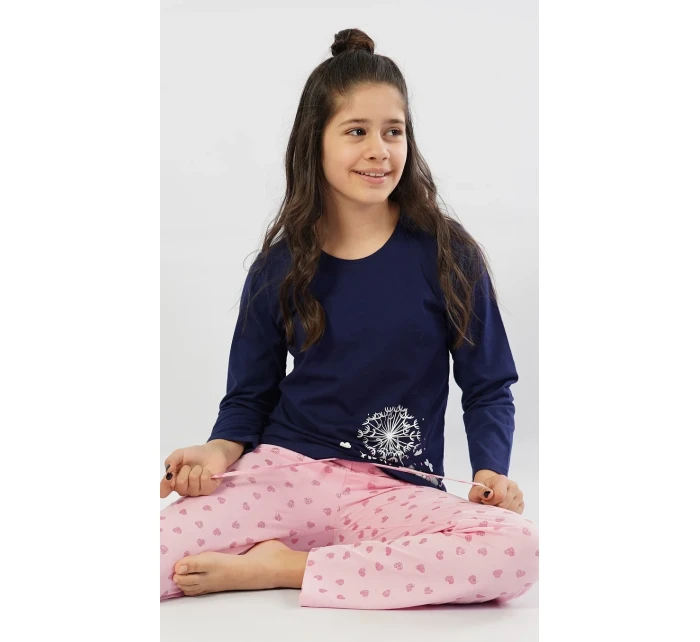 Dětské pyžamo dlouhé s model 20245915 - Vienetta Kids Dětské pyžamo dlouhé s model 20245915 - Vienetta Kids