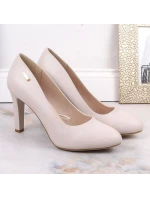 W model 19145948 světle šedé lodičky - SERGIO LEONE