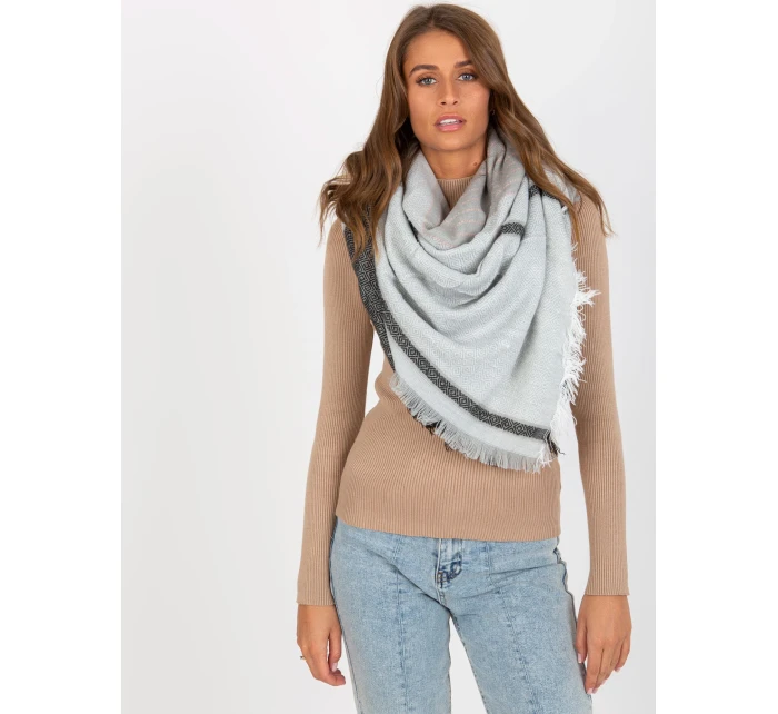 Dámska šatka AT CH 14201 1.77P sivý čierny