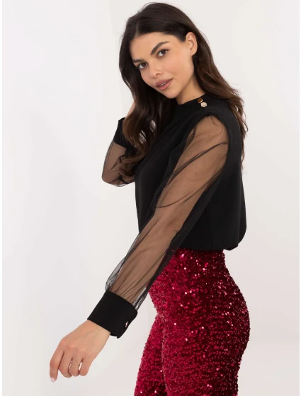 Bluzka MI BZ model 20619240 czarny - FPrice Bluzka MI BZ model 20619240 czarny - FPrice