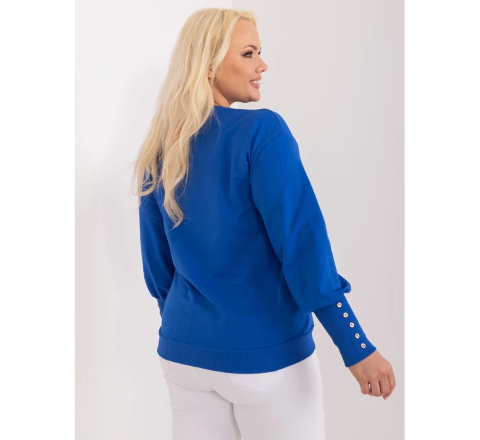 Bluzka RV BZ model 19755171 kobaltowy - FPrice