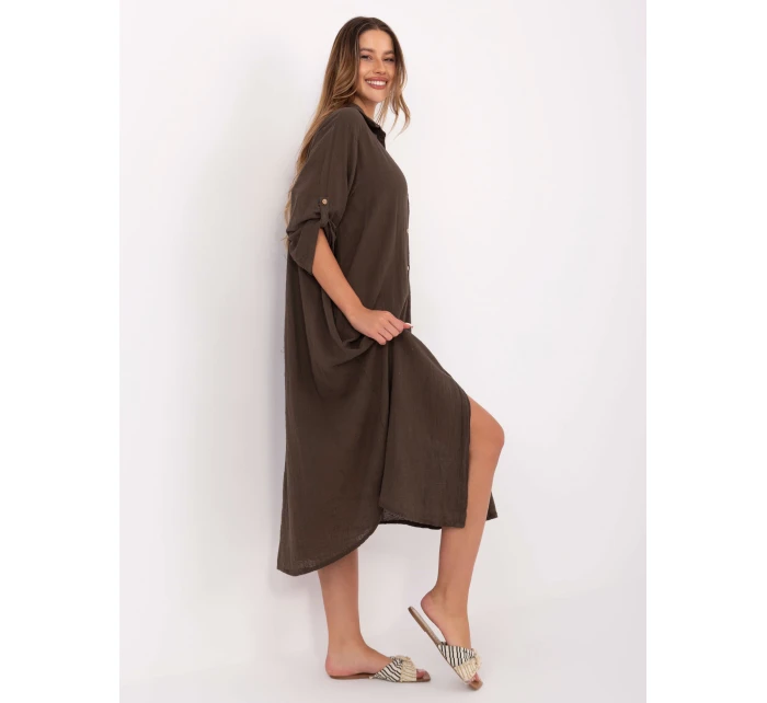 TW SK BI šaty 24135.81 tmavohnedá