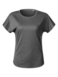 tričko dámské černý melír model 20638231 - MALFINI, a.s.