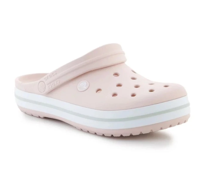 Dámske žabky 11016-6UR Powder pink with grey - Crocs Dámske žabky 11016-6UR Powder pink with grey - Crocs