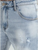 Pánske modré džínsové šortky FashionStreet SX2568 Pánske modré džínsové šortky FashionStreet SX2568