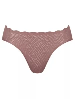 Dámske nohavičky ZERO Feel Bliss High leg - BROWN - svetlohnedá 1141 - SLOGGI