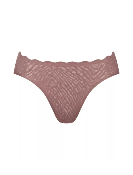 Dámske nohavičky ZERO Feel Bliss High leg - BROWN - svetlohnedá 1141 - SLOGGI