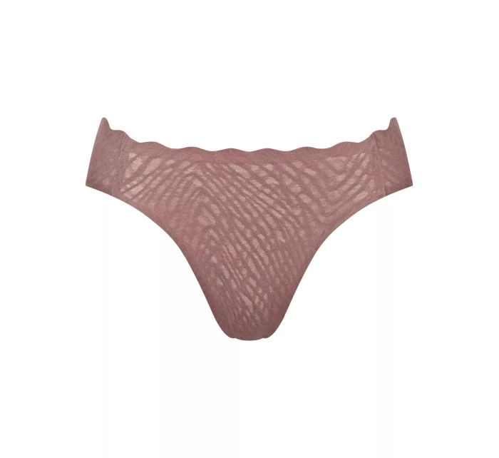 Dámske nohavičky ZERO Feel Bliss High leg - BROWN - svetlohnedá 1141 - SLOGGI