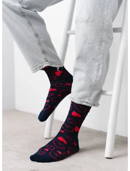 Vzorované pánské ponožky model 7468654 - Steven Vzorované pánské ponožky model 7468654 - Steven