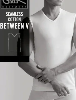 Pánsky nátelník Between v 2411s white - GATTA