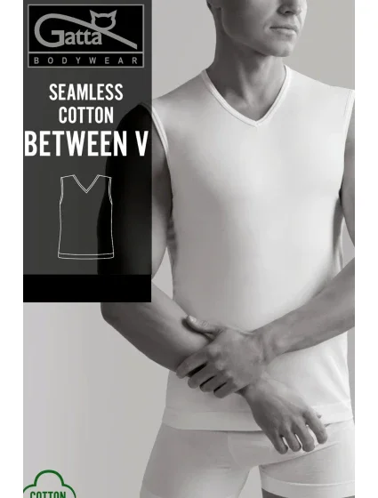 Pánsky nátelník Between v 2411s white - GATTA