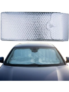 Slnečná clona na čelné sklo pre zrkadlá skladacia 130x60 cm DUNLOP