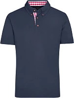 JN Pánské piqué polo v stylu 02.0 white model 22488686 - Daiber JN Pánské piqué polo v stylu 02.0 white model 22488686 - Daiber