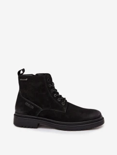 Kožené Zateplené Boty Pro Na Zip Big Star Černé model 21706087 - Big Star Shoes