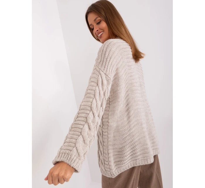 BA SW 8047 jumper.92P béžová BA SW 8047 jumper.92P béžová