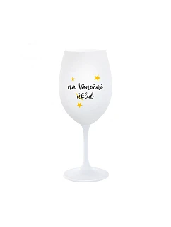 NA Vianočné čistenie - pohár na biele víno 350 ml
