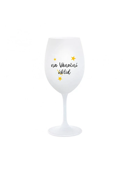 NA Vianočné čistenie - pohár na biele víno 350 ml