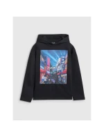 Chlapecká mikina s kapucí model 21816926 - 4F