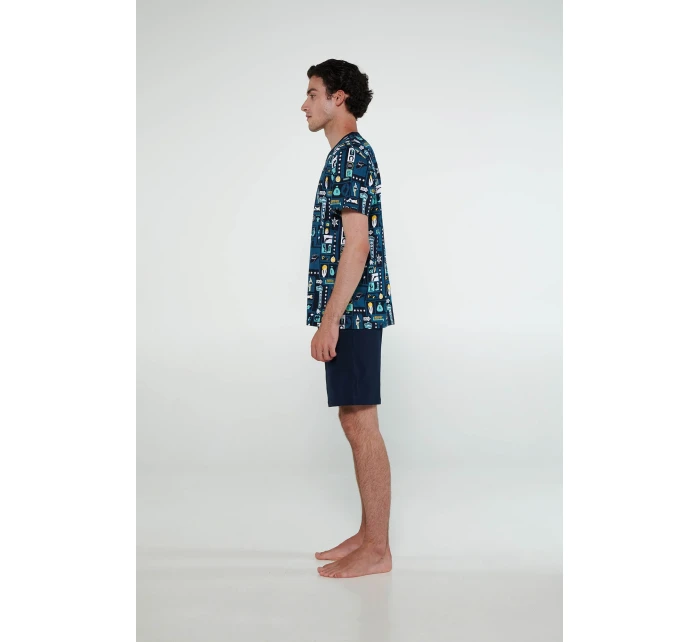 Vamp - Pyžamo s krátkymi rukávmi 20652 - Vamp